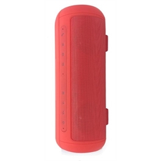Caixa de Som Bluetooth 10W e Carregador Speaker E5 Vermelha